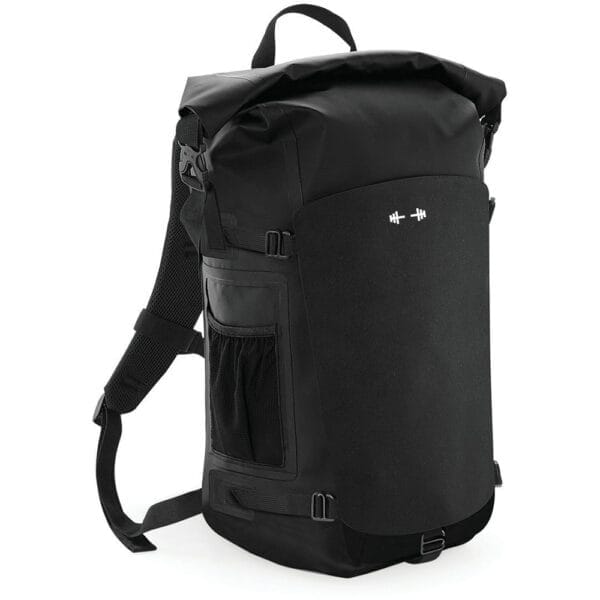 WOD supplies 25 Liter waterproof backpack Black